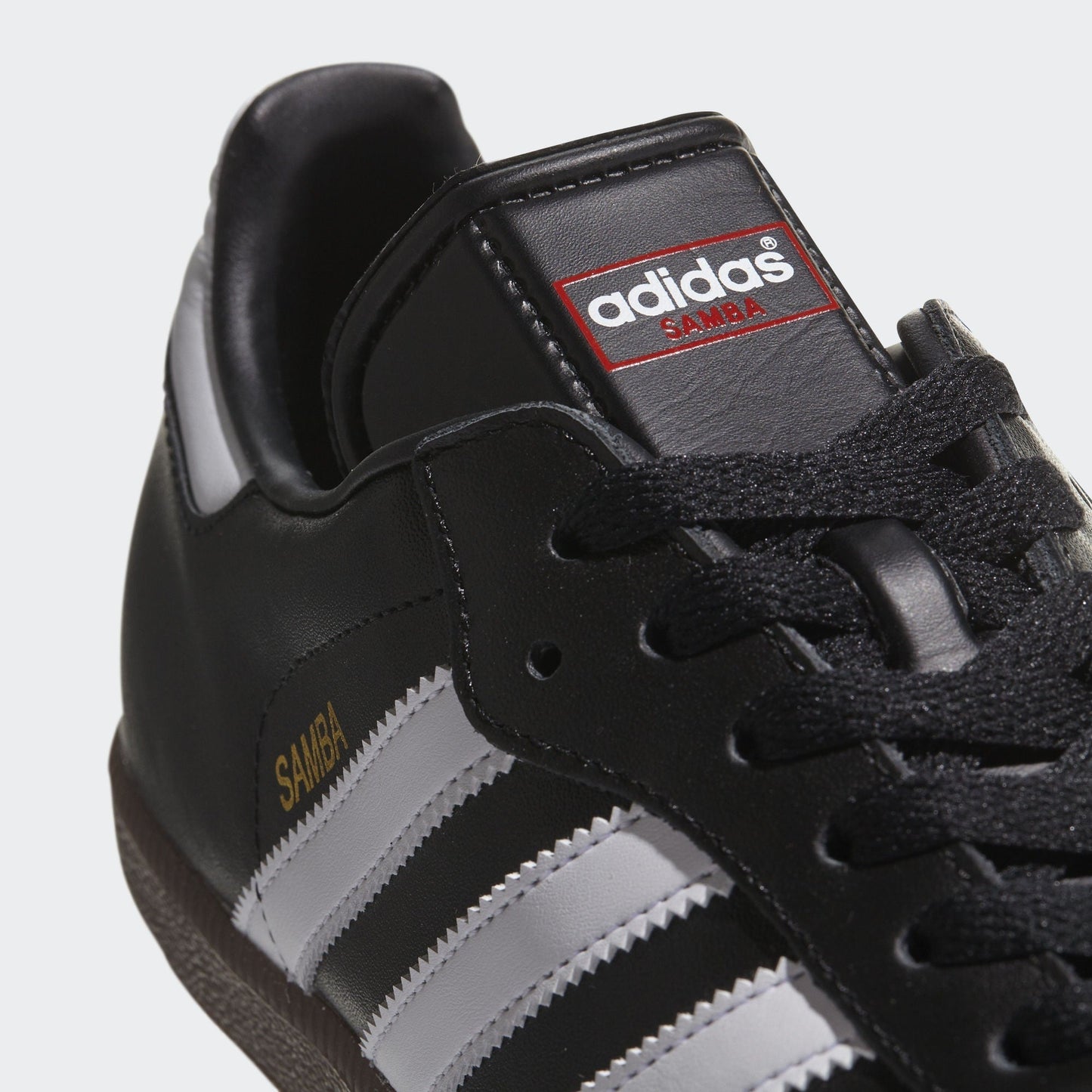 adidas Samba Leather Indoor Shoes Classic - Black/White