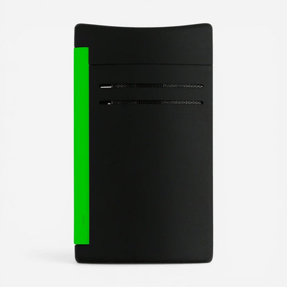 S.T. Dupont Maxijet Fluo Matte Black & Neon Green Lighter 020172