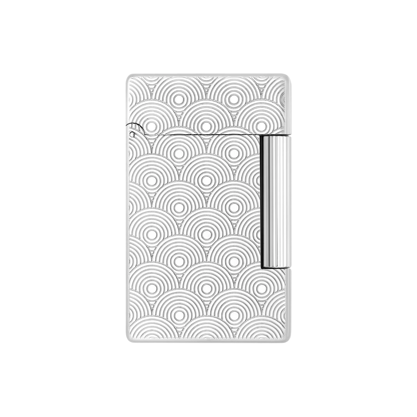 S.T. DUPONT Initial Cinetique Guilloche Palladium Lighter/Briquet 020844