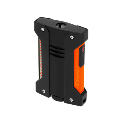 S.T. DUPONT Defi Extreme Matt Neon Orange Lighter/Briquet 021419