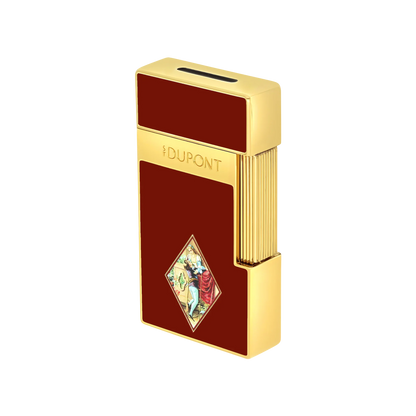 S.T. Dupont Biggy Burgundy Lacquered Romeo y Julieta Lighter/Briquet 025050