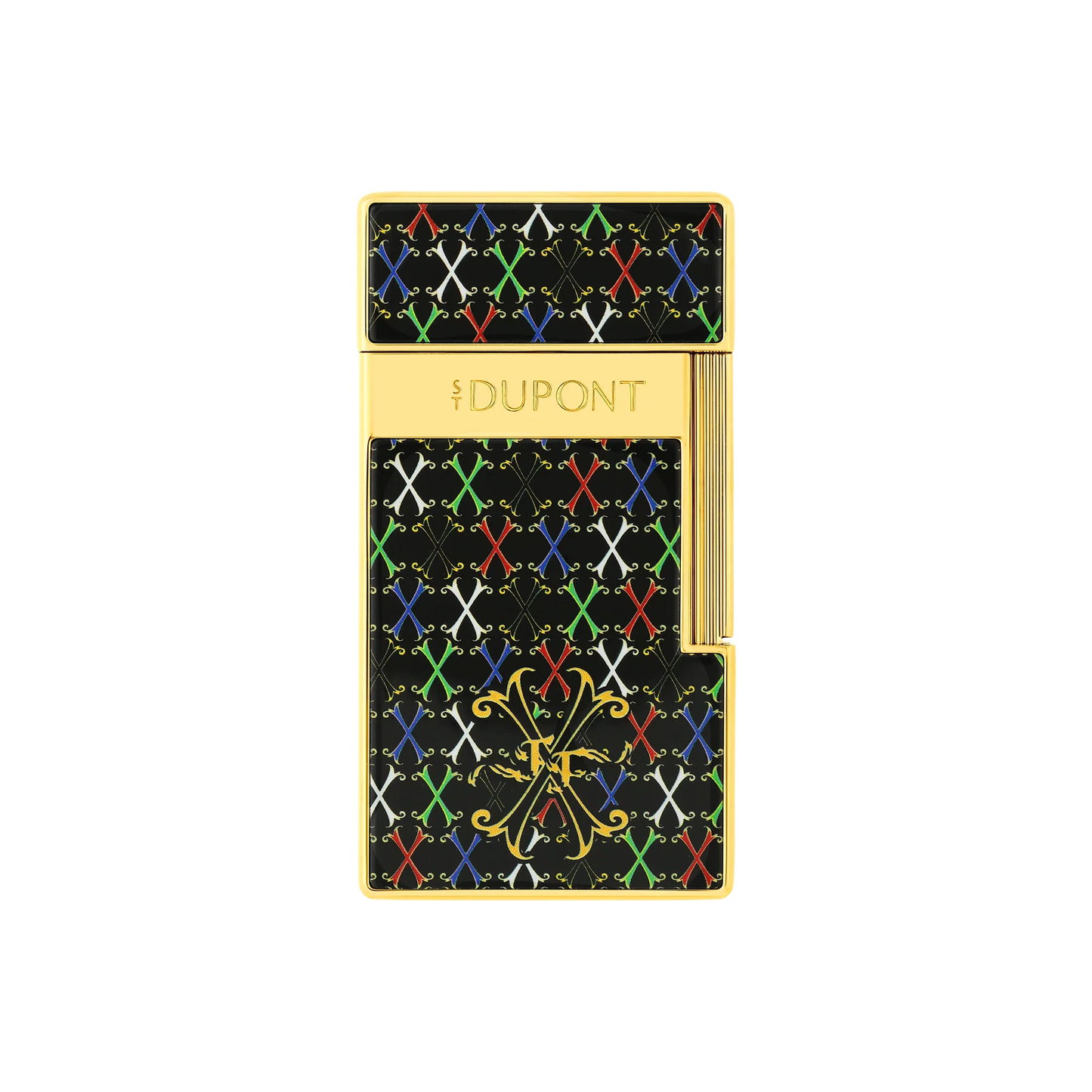 S.T. Dupont Biggy Fuente Multicolor Lacquered Lighter/Briquet 025060