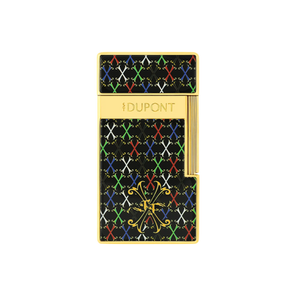 S.T. Dupont Biggy Fuente Multicolor Lacquered Lighter/Briquet 025060