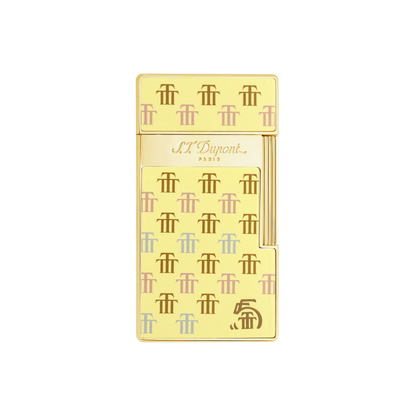 S.T. DUPONT Biggy Lacquered Trinidad Yellow Lighter/Briquet 025077