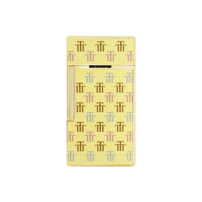 S.T. DUPONT Biggy Lacquered Trinidad Yellow Lighter/Briquet 025077