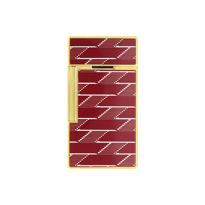 S.T. DUPONT Biggy Monogram 1872 Burgundy Lacquered Lighter/Briquet 025078B