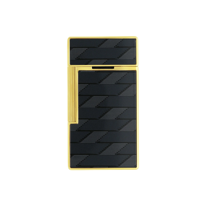 S.T. DUPONT Biggy Monogram 1872 Black Lacquered Lighter/Briquet 025079