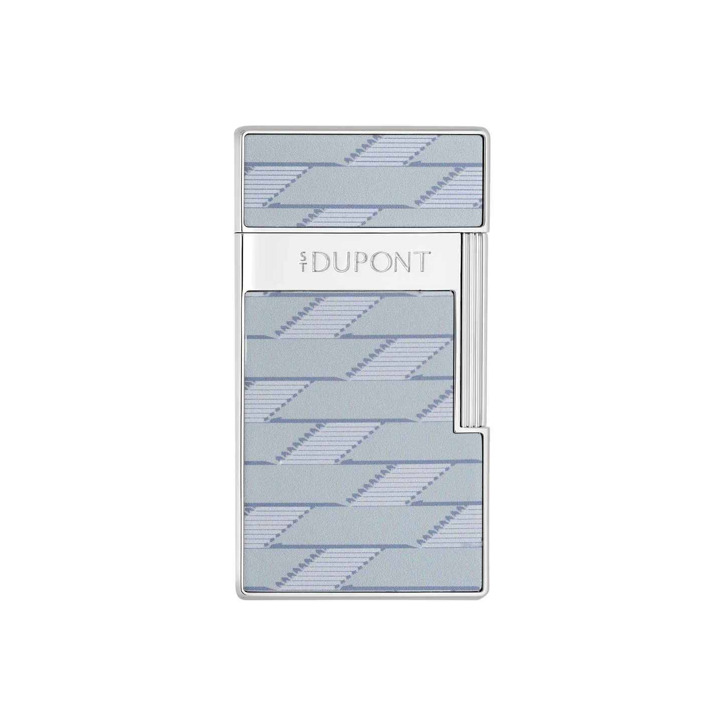 S.T. DUPONT Biggy Monogram 1872 Grey Lacquered Lighter/Briquet 025080