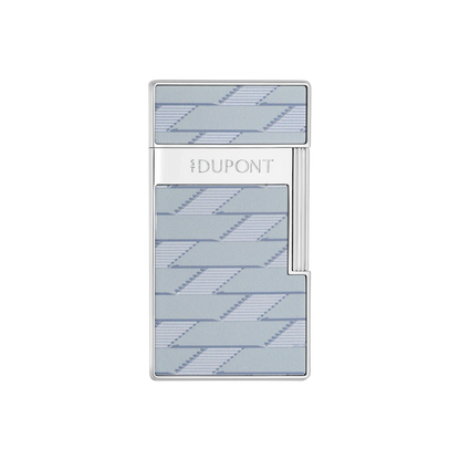 S.T. DUPONT Biggy Monogram 1872 Grey Lacquered Lighter/Briquet 025080