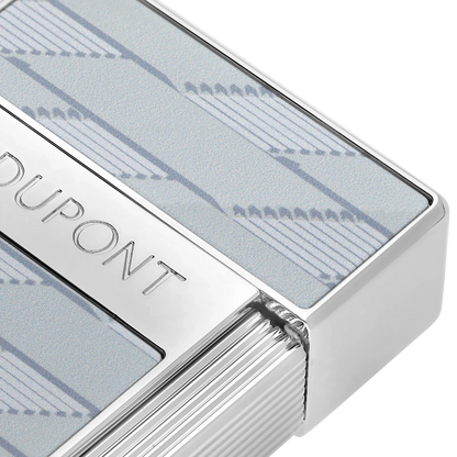 S.T. DUPONT Biggy Monogram 1872 Grey Lacquered Lighter/Briquet 025080