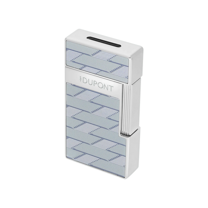 S.T. DUPONT Biggy Monogram 1872 Grey Lacquered Lighter/Briquet 025080