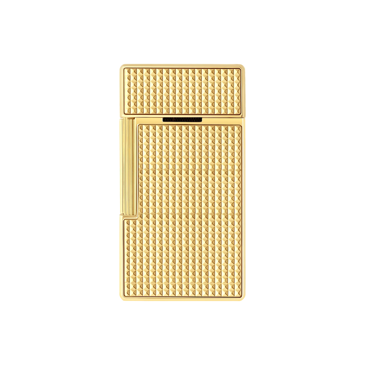 S.T. DUPONT Biggy Diamond Head Gold Lighter/Briquet 025209