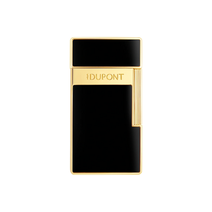 S.T. DUPONT Biggy Golden Black Lighter/Briquet 025222