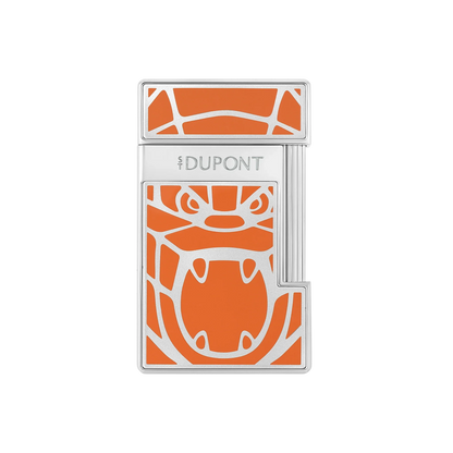 S.T. Dupont Slimmy Orlinski Lacquered Orange Lighter/Briquet 028063