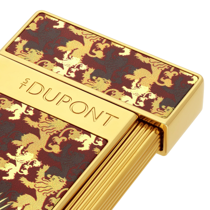 S.T. DUPONT Slimmy Lacquered Game of Thrones Burgundy Lighter/Briquet 028111