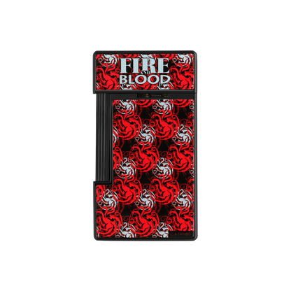 S.T. DUPONT Slimmy Lacquered Game of Thrones Light Black Lighter/Briquet 028112