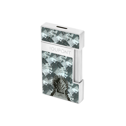 S.T. DUPONT Slimmy Lacquered Game of Thrones Light Grey Lighter/Briquet 028113