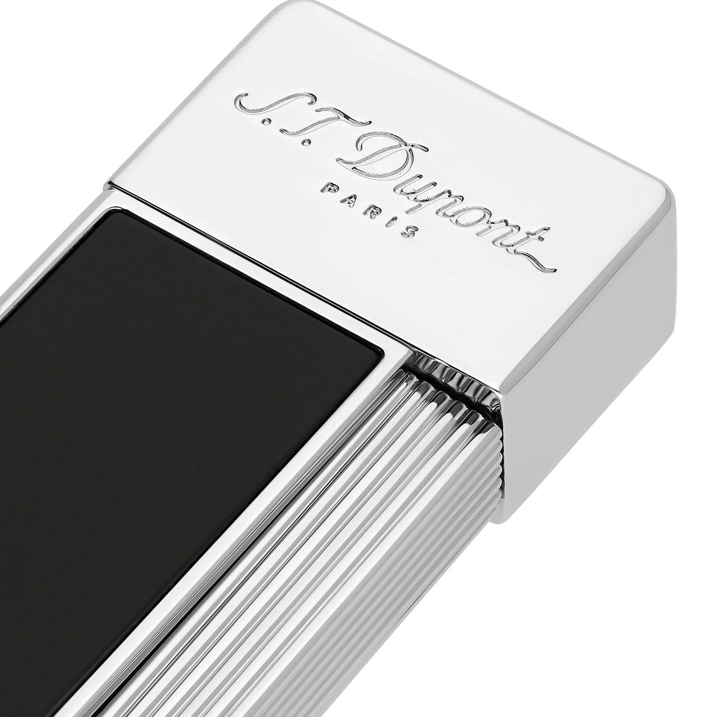 S.T. DUPONT Twiggy Chrome Black Lighter/Briquet 030001
