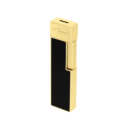 S.T. DUPONT Twiggy Black Golden Gold Lighter/Briquet 030002