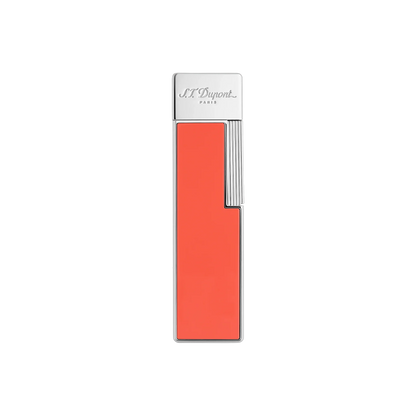 S.T. DUPONT Twiggy Chrome Coral Lighter/Briquet 030011