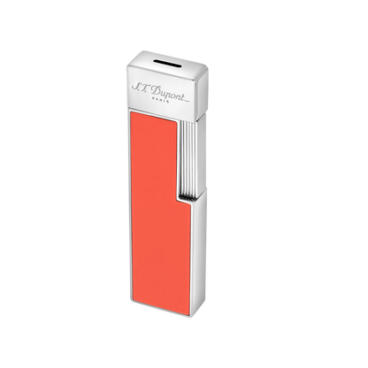 S.T. DUPONT Twiggy Chrome Coral Lighter/Briquet 030011