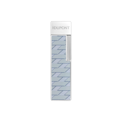 S.T. DUPONT Twiggy Monogram 1872 Grey Lacquered Lighter/Briquet 030080