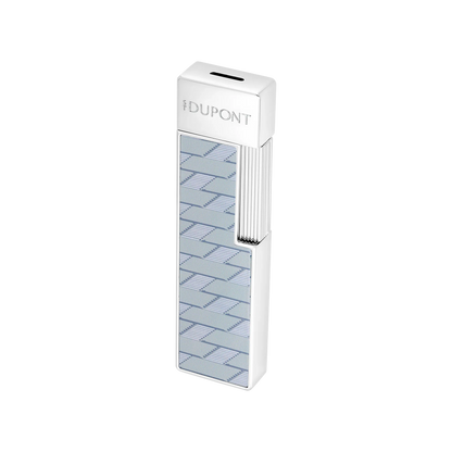 S.T. DUPONT Twiggy Monogram 1872 Grey Lacquered Lighter/Briquet 030080