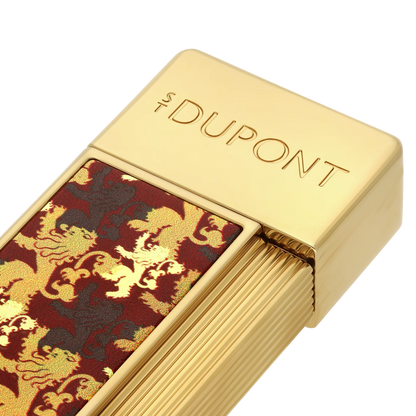 S.T. DUPONT Twiggy Lacquered Game of Thrones Burgundy Lighter/Briquet 030081