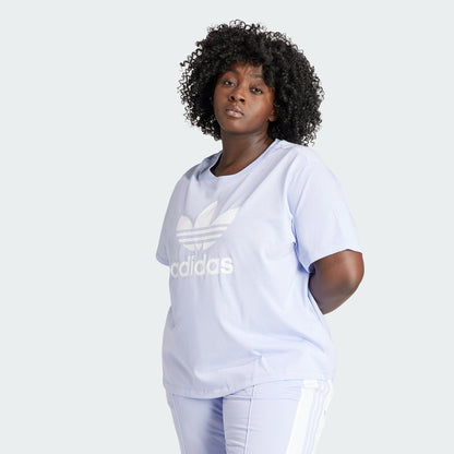 Women's adidas Adicolor Trefoil Boxy Tee (Plus Size)