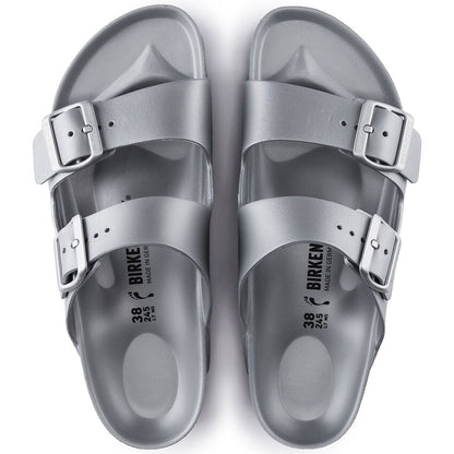 Unisex Arizona Essentials EVA Metallic Silver Medium/Narrow