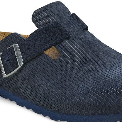 Men's Boston Suede Embossed Corduroy Midnight Regular/Wide