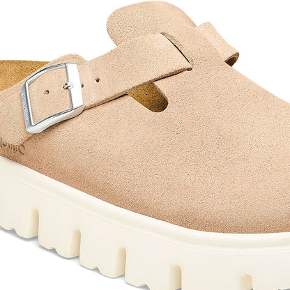 Unisex Boston Chunky Suede Leather Warm Sand Medium/Narrow