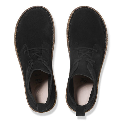 Men's Uppsala Mid Suede Leather Black Regular/Wide