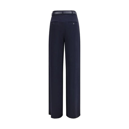 Max Mara Blue Triacetate Dress Pants