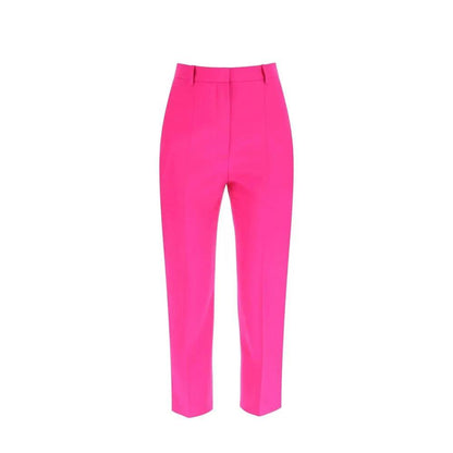 Alexander McQueen Multicolor Wool Casual Pants