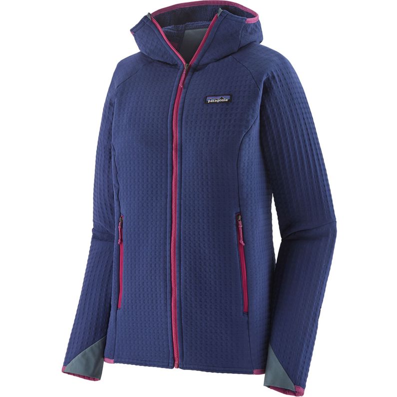 Patagonia Women's R2® TechFace Hoody Fleece Antivento sound blue