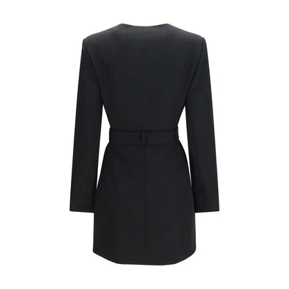 Balmain Black Wool Oves Aries Blazer