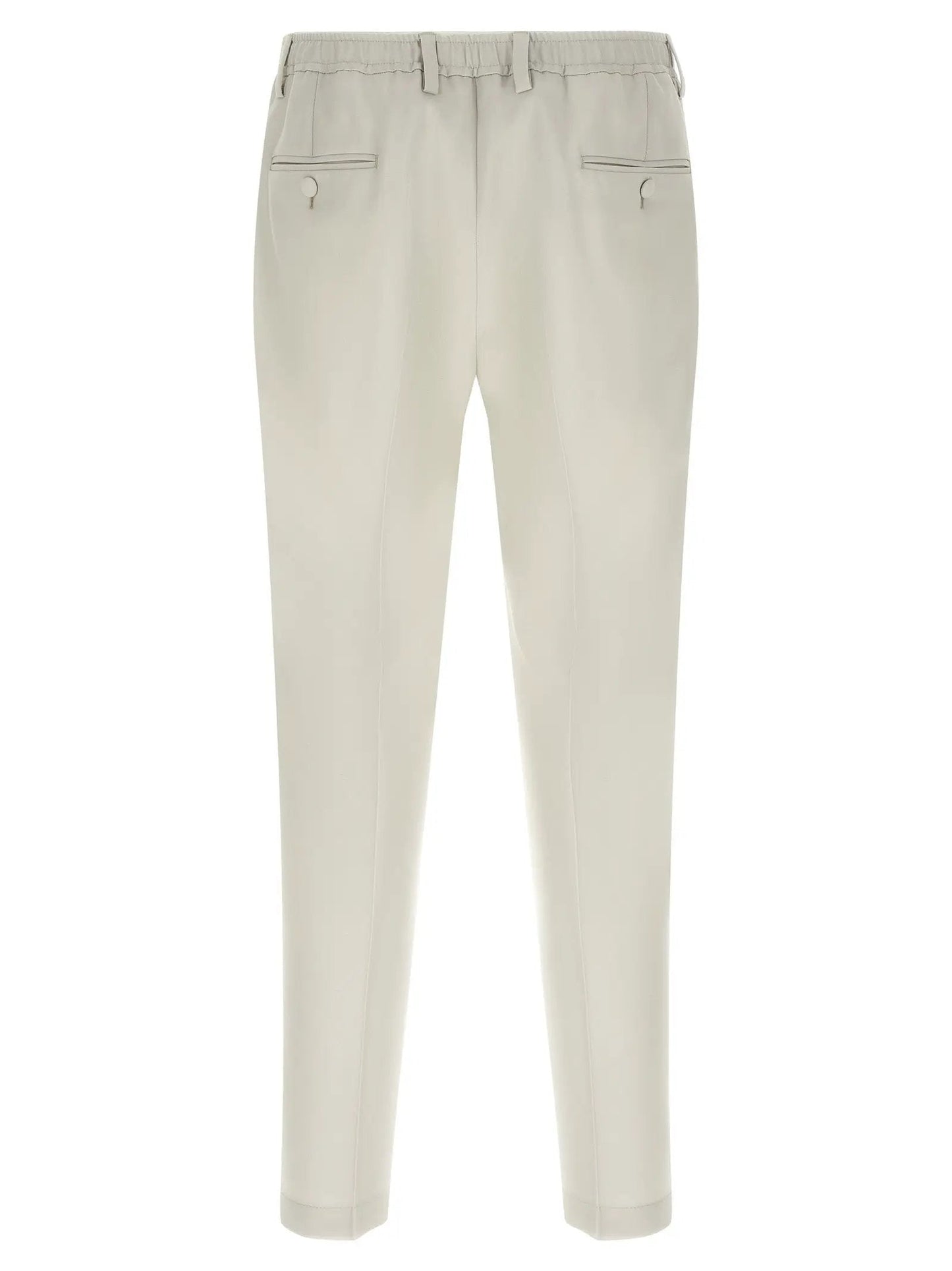 Dolce & Gabbana Beige Virgin Wool Dress Pants