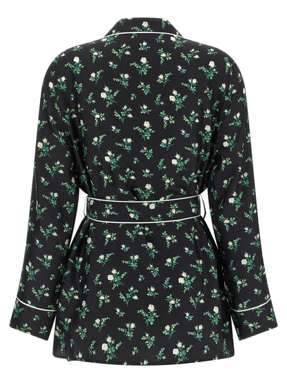 Dolce & Gabbana Black Silk Blouse
