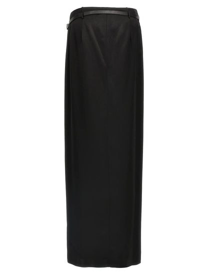 Tom Ford Black Silk Mini Skirt