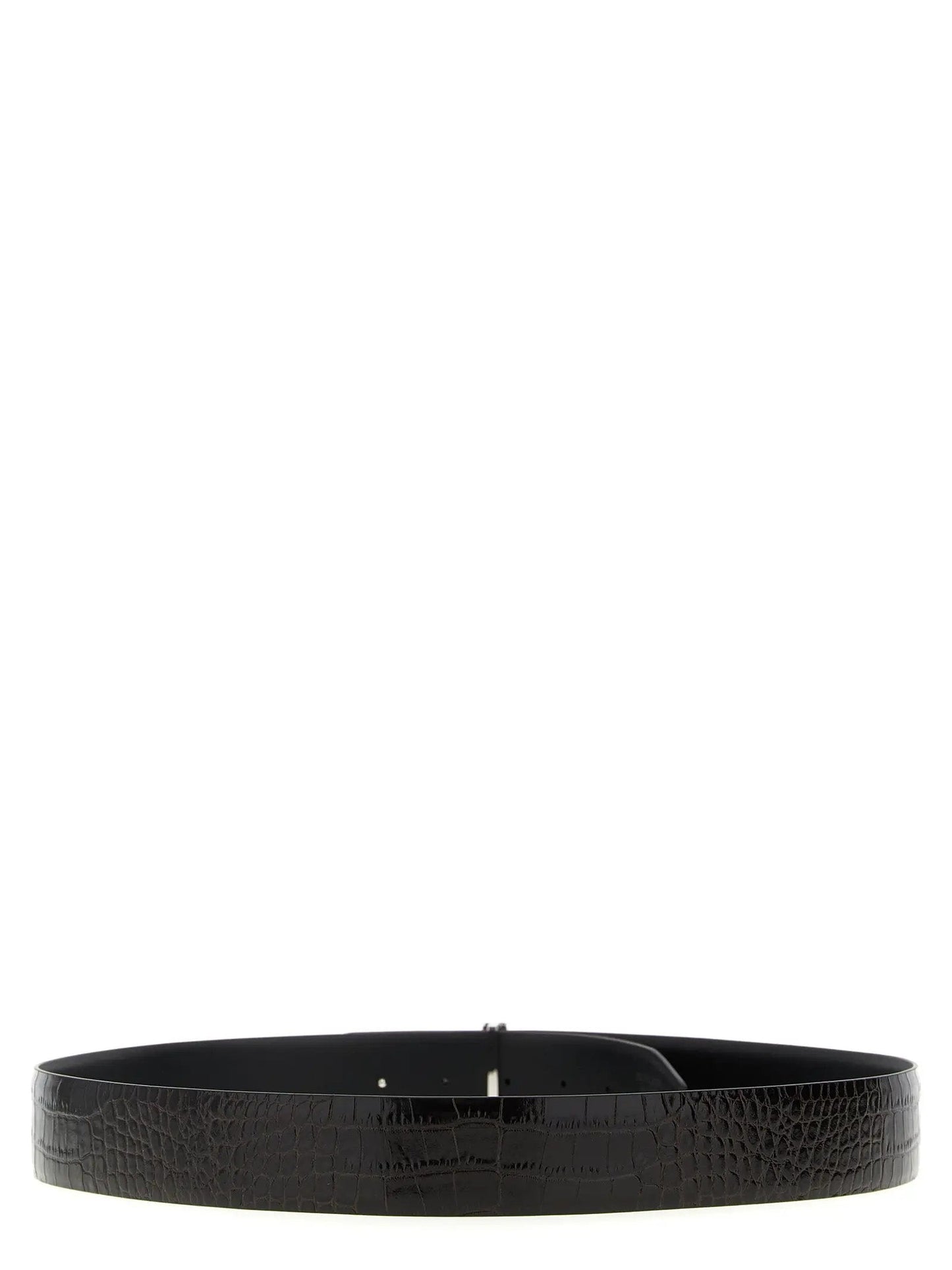 Tom Ford Brown Calfskin Belt