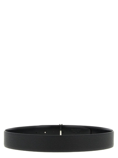 Tom Ford Black Calfskin Regular Belt