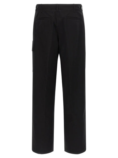 Fendi Black Cotton Cargo Pants