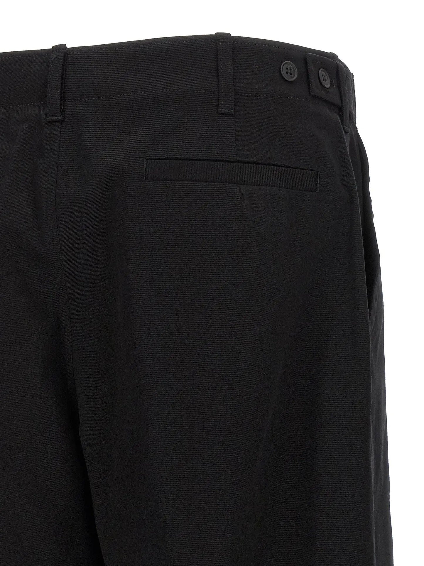 Fendi Black Cotton Cargo Pants
