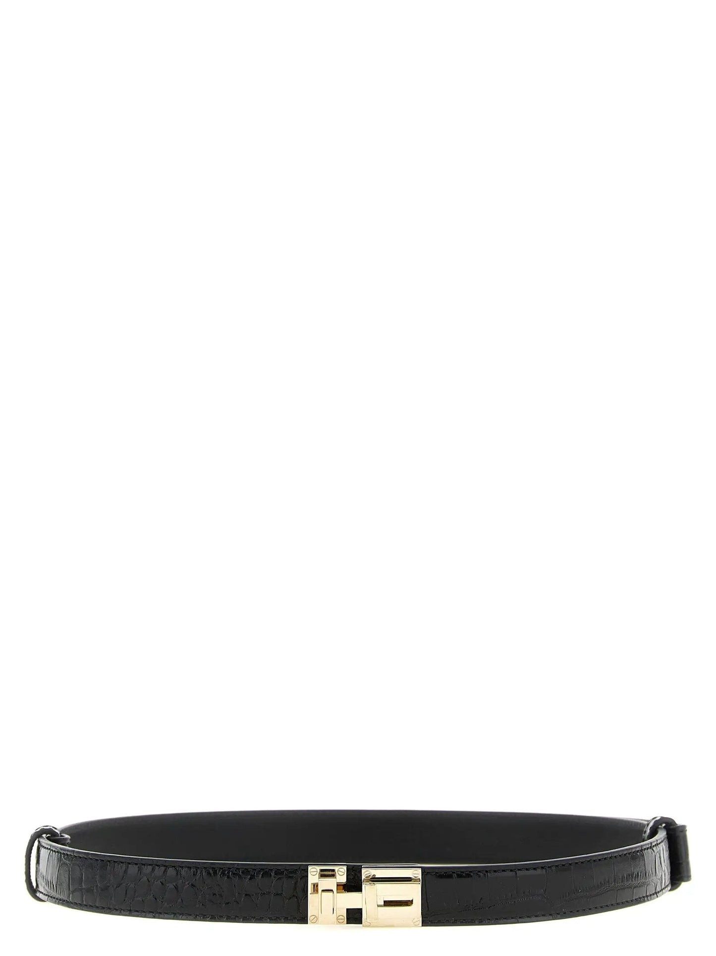 Tom Ford Black Calfskin Regular Belt