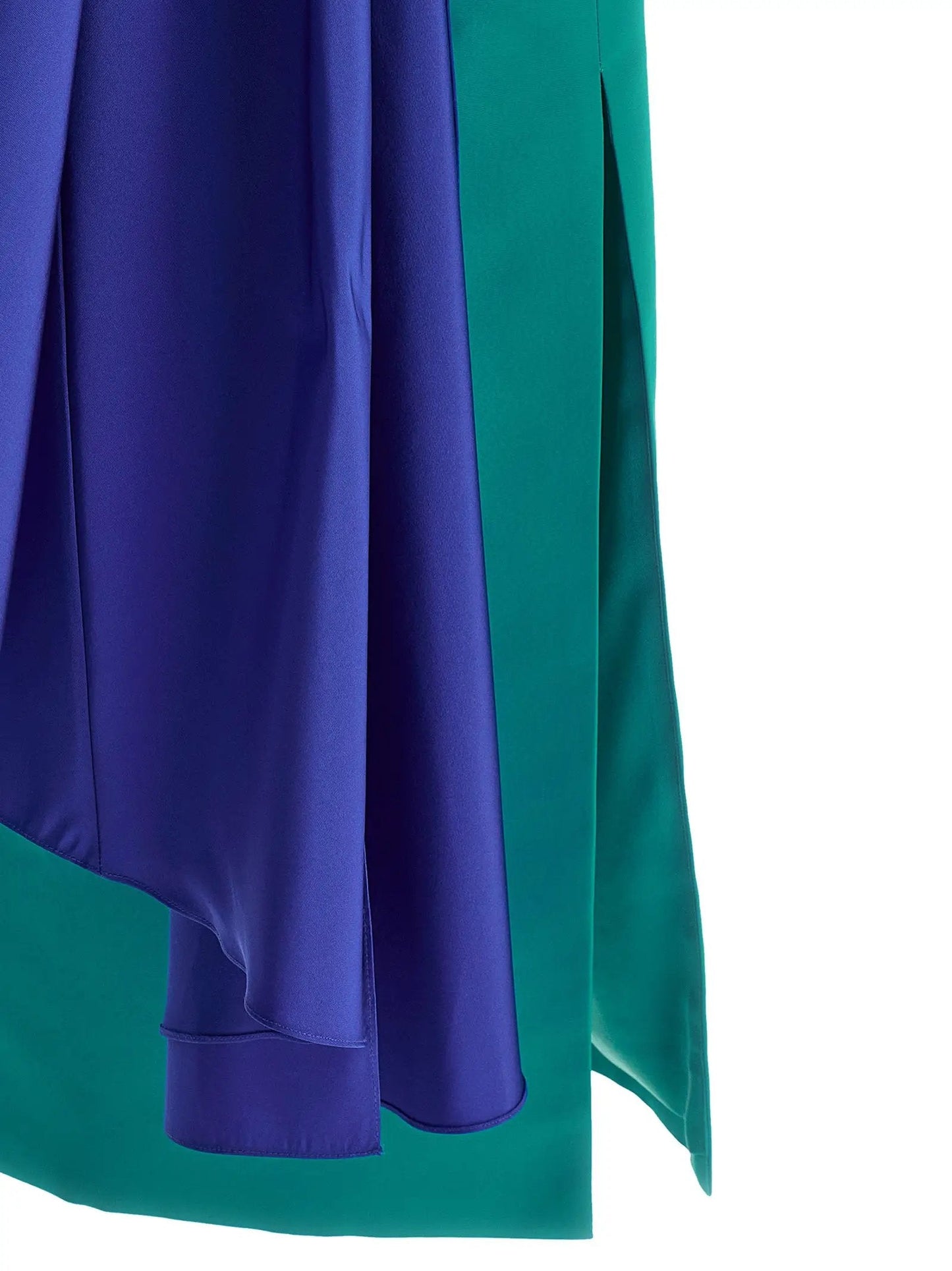 Carolina Herrera Multicolor Silk Midi Dress