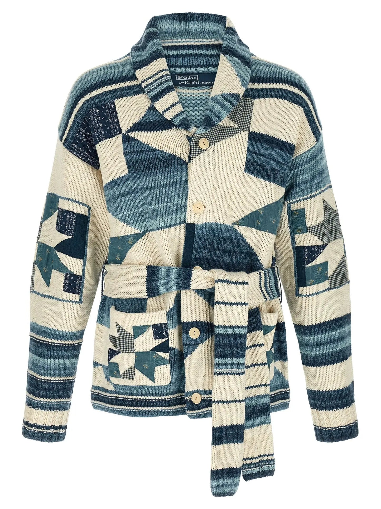Polo Ralph Lauren Blue Cotton Cardigan