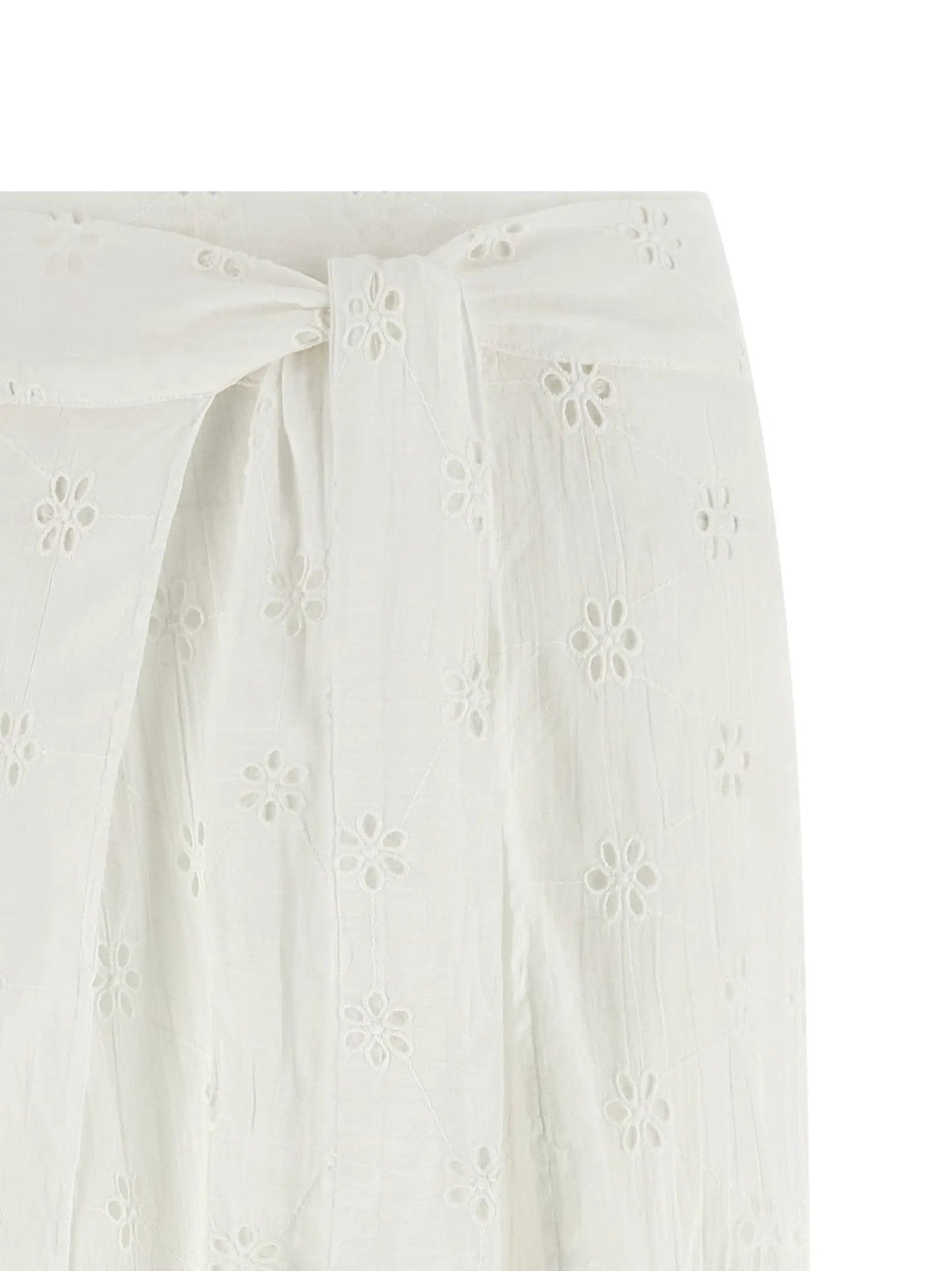 Polo Ralph Lauren White Cotton Casual Pants