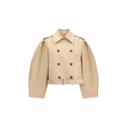 Ganni Beige Cotton Jacket