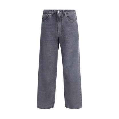 Our Legacy Black Cotton Relaxed Fit Jeans